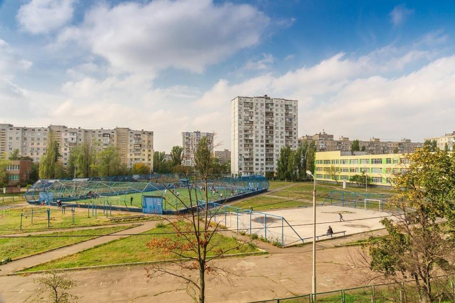 Квартира По Адресу Приозерная 8 Б Оболонь Kyiv Exterior photo